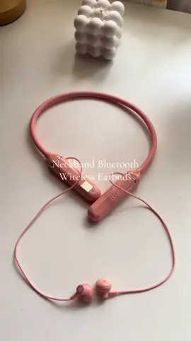 Neckband Bluetooth Wireless Earbuds #neckband #earphones #earbudswireless #techtok 