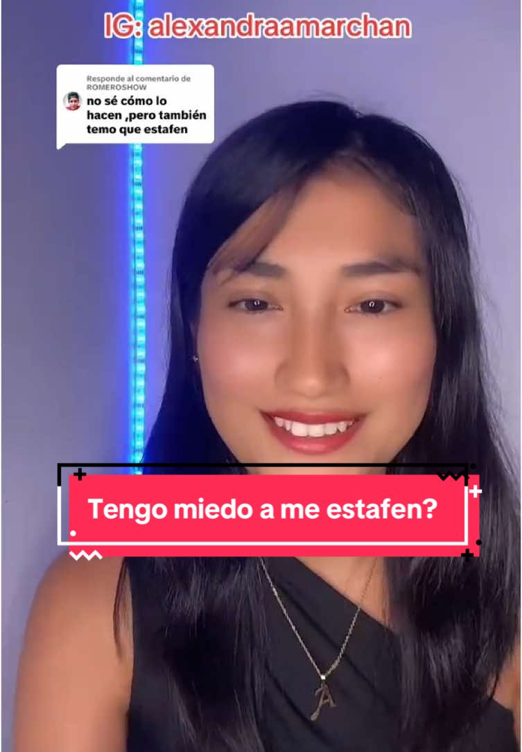 Respuesta a @ROMEROSHOW #LiveOutlandish  Tengo miedo a que me estafen!  Hace dos años tambien tenía miedo✨🥹 asi que visualiza este video🤝🫶🏼  . #estafa #negocios #parati #negociosdigitales #emprende 