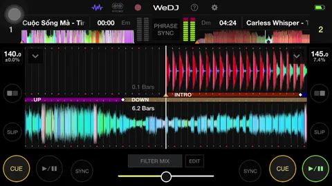 Carless whisper - Cuộc sống mà #wedj🚀🔥 #fyp #nhacco #thaihoangremix 