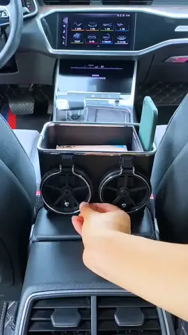 Cup Holder Mobil Handphone Dan Kotak Tissu Tempat Sandaran Mobil Serbaguna Car #cupholdermobil #cupholder #tempattisumobil #fypindonesia 