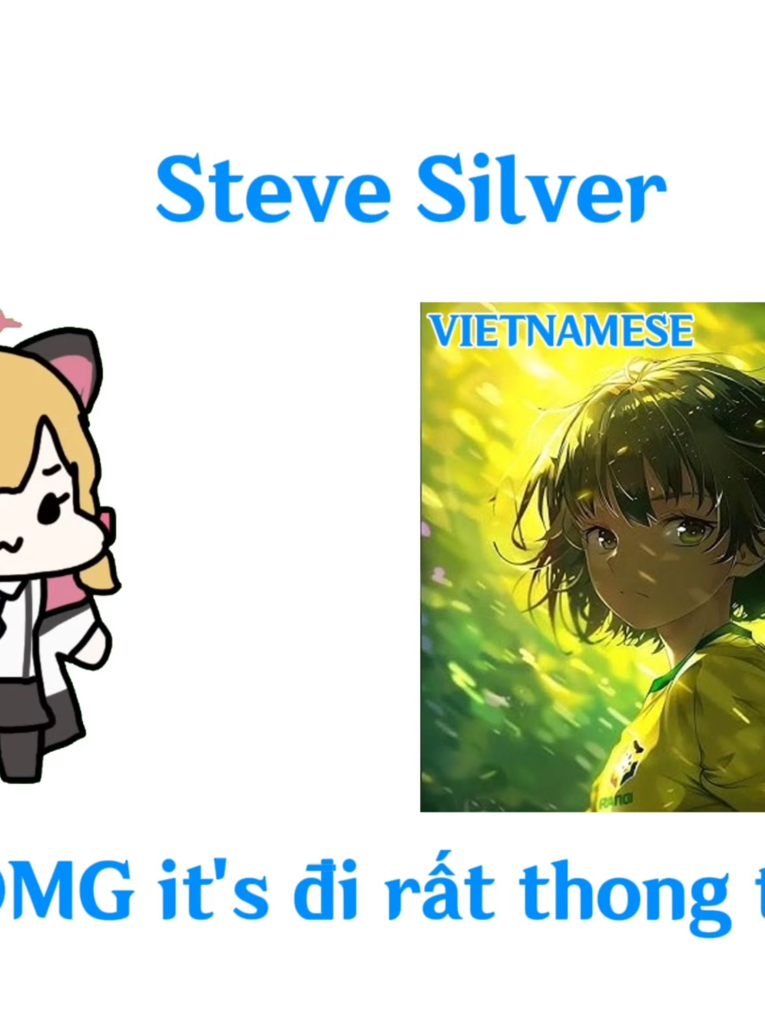 OMG it's đi rất thong thả #CapCut #fyb #xuhuong #xuhuongtiktok #xh #viral #edit #meme #aicover #momoi #saibamomoi #arisu #tendoualice #bluearchive #omg #music #ni #stevesilver #stevesilver95 #diratthongtha #passobemsolto #atlxs #vietnamese
