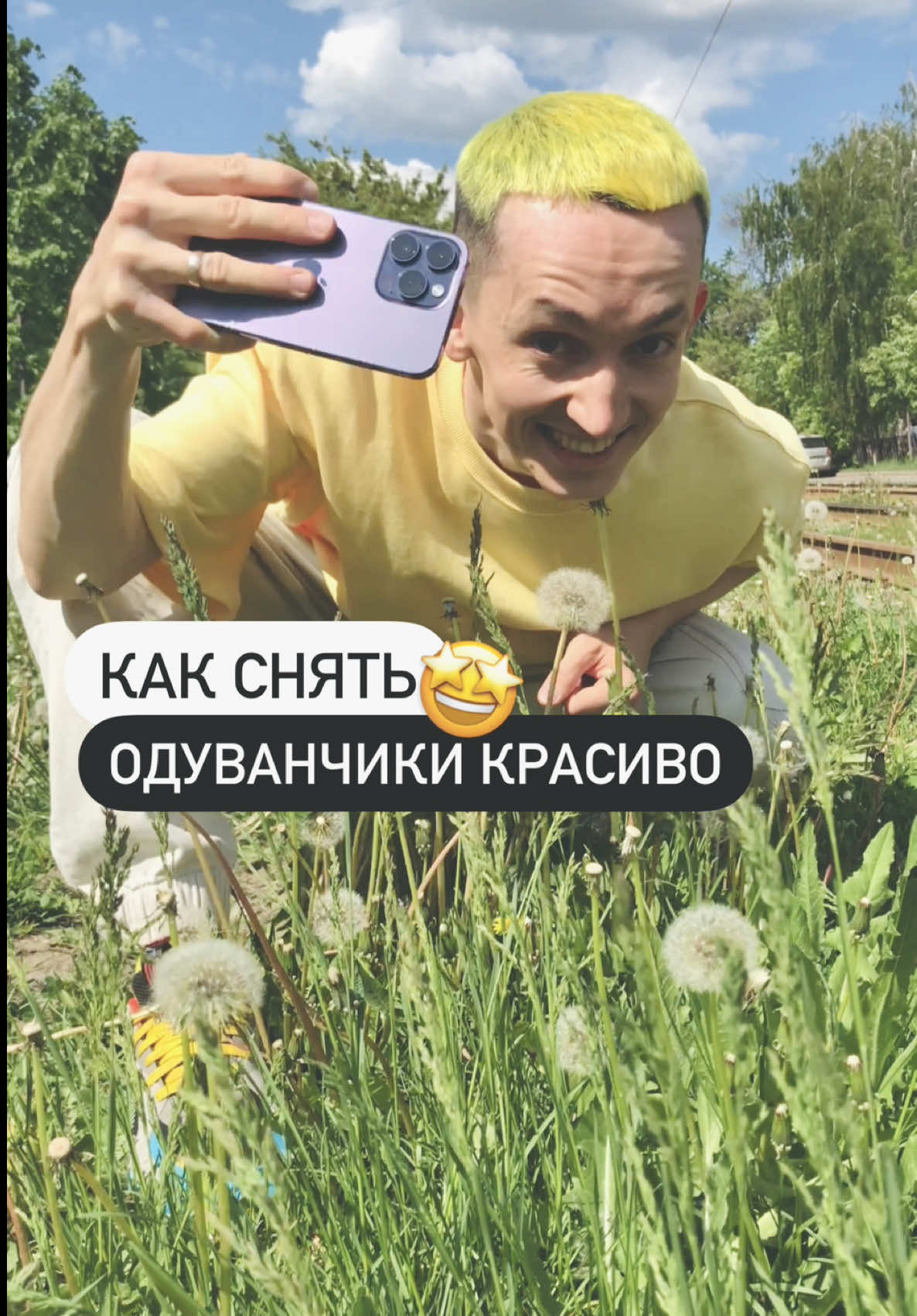 Как снять одуванчики красиво?🤩🤩🤩 Можете отправлять подружкам🥳🥳🥳