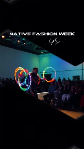 Indigenous Excellence at Native Fashion Week Santa Fe. Glad I got to support my two fellow Nimíipúu!! 🪶🙌🏽🤎 #NFWSF #SWAIAFashionWeek #CapCut #nimiipuu #nimiipuuexcellence #fashion #Runway 