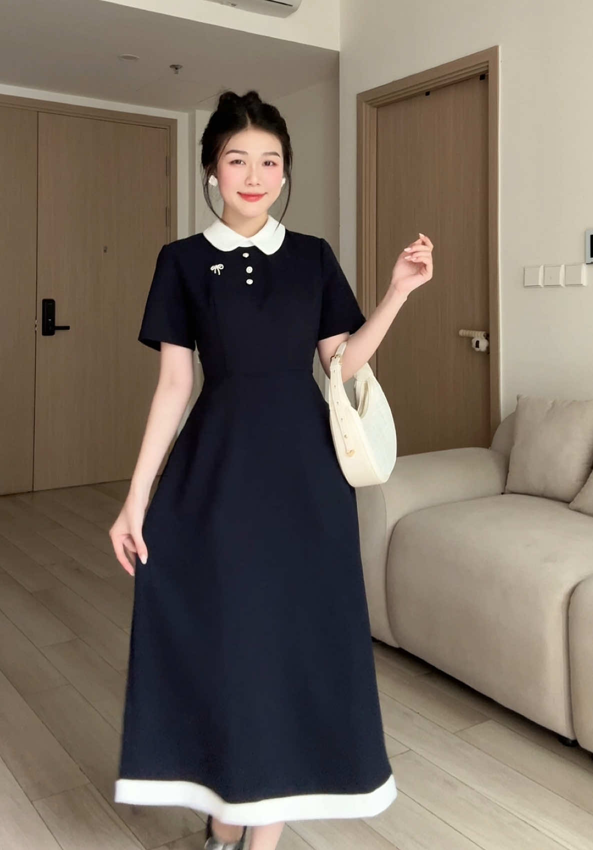 Gợi ý đầm đi dự lễ tốt nghiệp 💙 @YAME Dress Design #fyp #viral #goclamdep #outfit #xuhuong #OOTD 