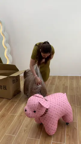 Chó decor có bánh xe @Nội Thất Phương Thanh #chó_decor 