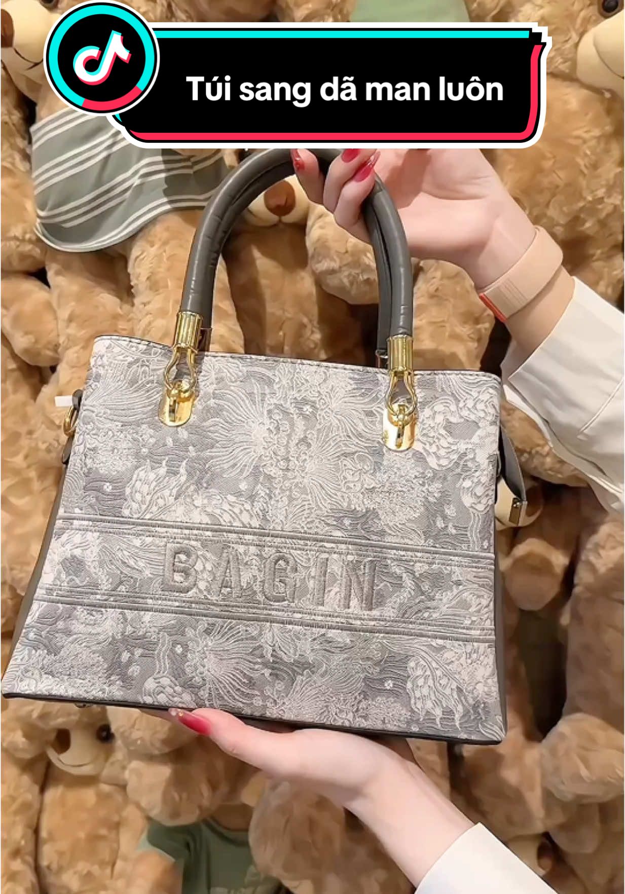 Túi cao cấp BAGIN sang xịn, phù hợp mọi lứa tuổi nha🥳🥰#lisacaoreview #xuhuong #túi #tuixach #bagin 