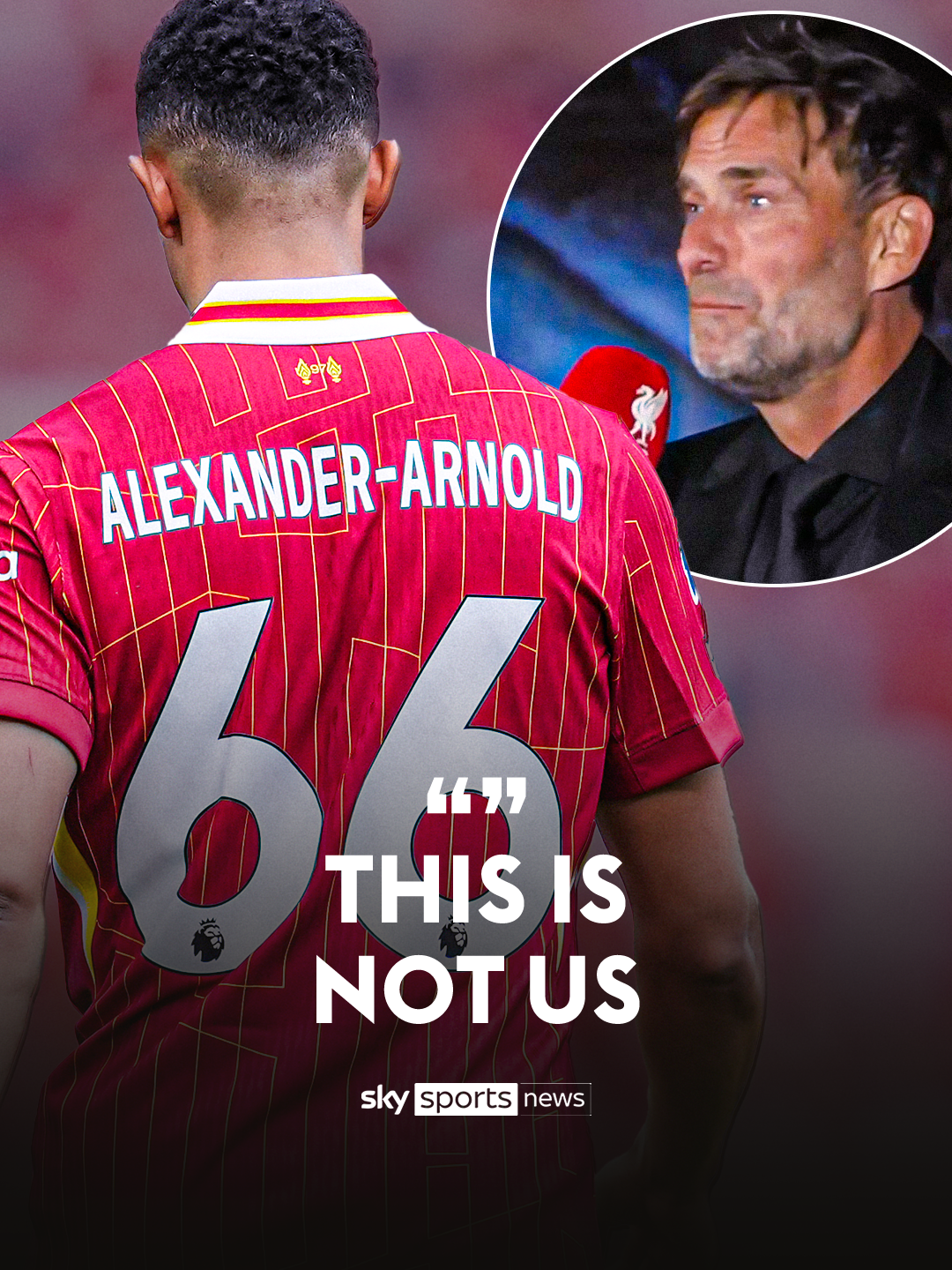 Jurgen Klopp gave a passionate defence of Trent-Alexander Arnold and expressed his dissapointment at Liverpool fans booing the defender #skysportsnews #SkySports #PremierLeague #liverpool