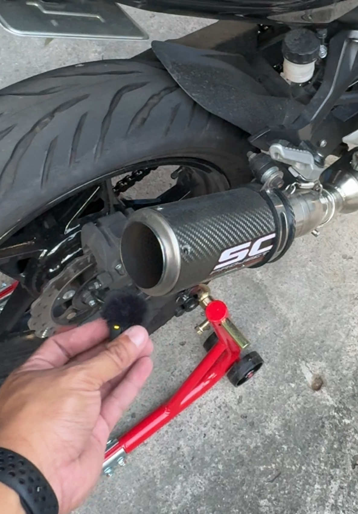 SOUND CHECK 🔈🛵💨 #scproject #crt #vmax #orion #pipe #soundcheck #bigbike #kawasakiz400 #z400 #400cc #fyp #foryoupage #fyppppppppppppppppppppppp #rndmdc #slime 