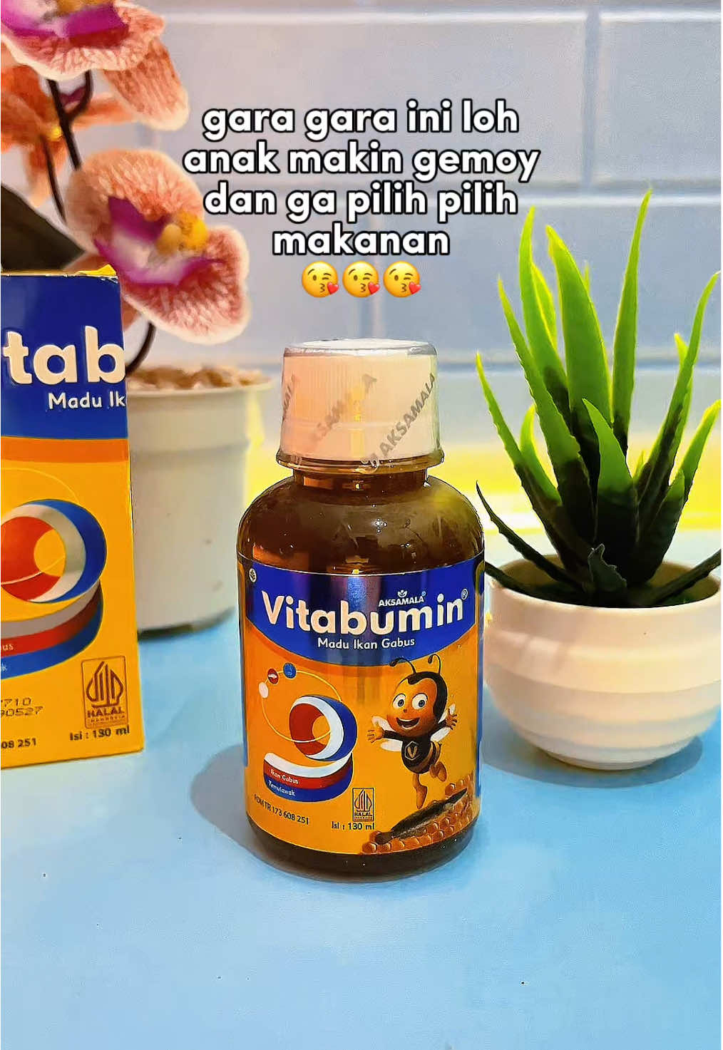 sayang anak wajib CO ini🥰😘 vitabumin adalah vitamin madu anak yang bisa menambah nafsu makan dan meningkatkan kecerdasan anak #vitabumin #vitaminanakvitabumin #vitabuminasli #vitaminanak #penambahnafsumakananak #penambahberatbadananak 