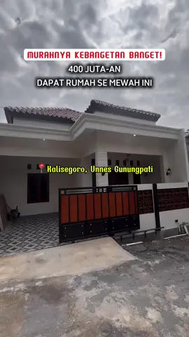 RUMAH MURAH SPEK MEWAH! FULL INTERIOR MEWAH BANGET😍 📍Kalisegoro, Unnes Gunungpati Luas tanah 88 m2 Luas bangunan 76 m2 3 kamar tidur 1 kamar mandi Shm Listrik 1300 watt Carport 1 mobil Air artetis Mini bar kitchen  Skema pembayaran : Cash Only ✅ 5 MENIT DARI KAMPUS UNNES SEMARANG HARGA 485 JUTA #rumahcantik #rumahminimalis  #jualrumahsemarang  #rumahmewahsemarang #rumahidaman #rumahmodern  #rumahbaru #rumahmurah #rumahminimalismodern #rumahimpian  #rumahdijual  #jualrumahmurah #jualrumahsemarang #jualbelirumah #jualbelirumahsemarang #rumahsemarangdijual  #investasiproperti #pemudamelekproperti   