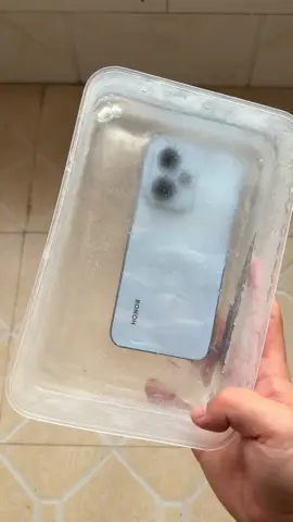Honor 400 waterproof? After 5 hours in the refrigerator,#honor400 