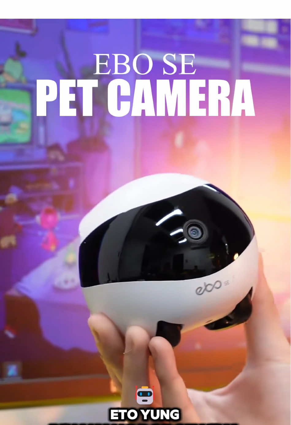 Kahit malayo, parang andiyan pa rin siya. EBO SE lets me stay close to my baby anytime, anywhere. #PetLove #FurParentFeels #EBOSECam #PetConnection #TikTokHeart