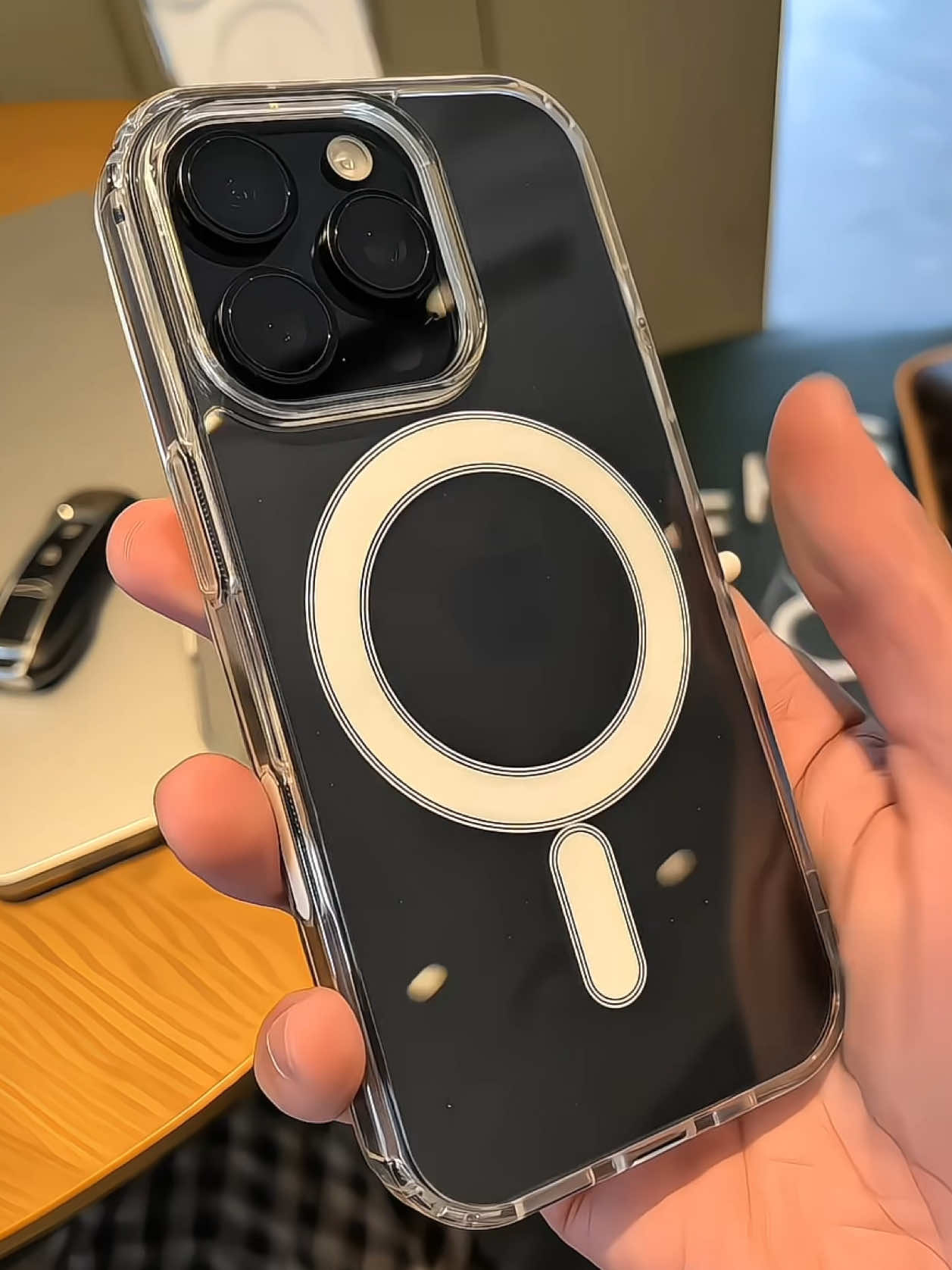 Ốp trong suốt chống sốc magsafe #infinitycase #oplungiphone #oplungdienthoai #oplungchongsoc 