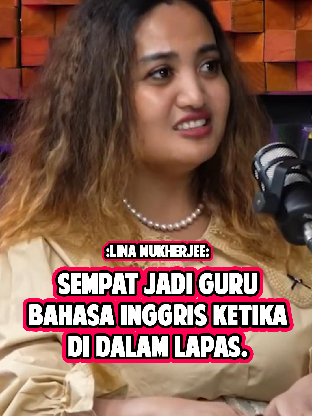 Lina Mukherjee mengaku sempat jadi guru bahasa inggris ketika berada dalam tahanan. Menurutnya ketika kita berada dalam tahanan atau lapas kita harus mempergunakan waktu sebaik mungkin untuk belajar banyak keahlian atau skill agar nantinya ketika keluar kita tahu mau ngapain diluar. Biar gak salah paham, langsung nonton full di youtube: @leo_giovannii #linamukherjee #lapas #gurubahasainggris #videoviral #fyp