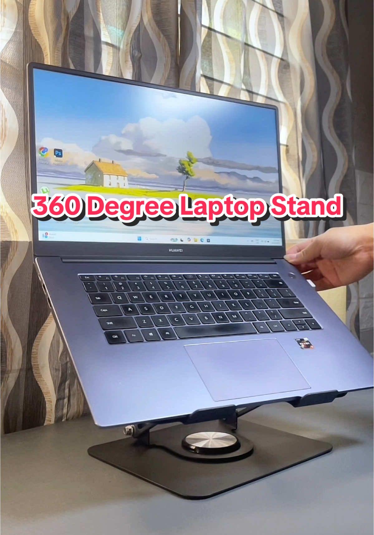 Sobrang recommended ko talaga tong laptop stand na’to #laptop #laptopstand #rotatinglaptopstand #adjustablelaptopstand #foldablelaptopstand #wfhessentials 