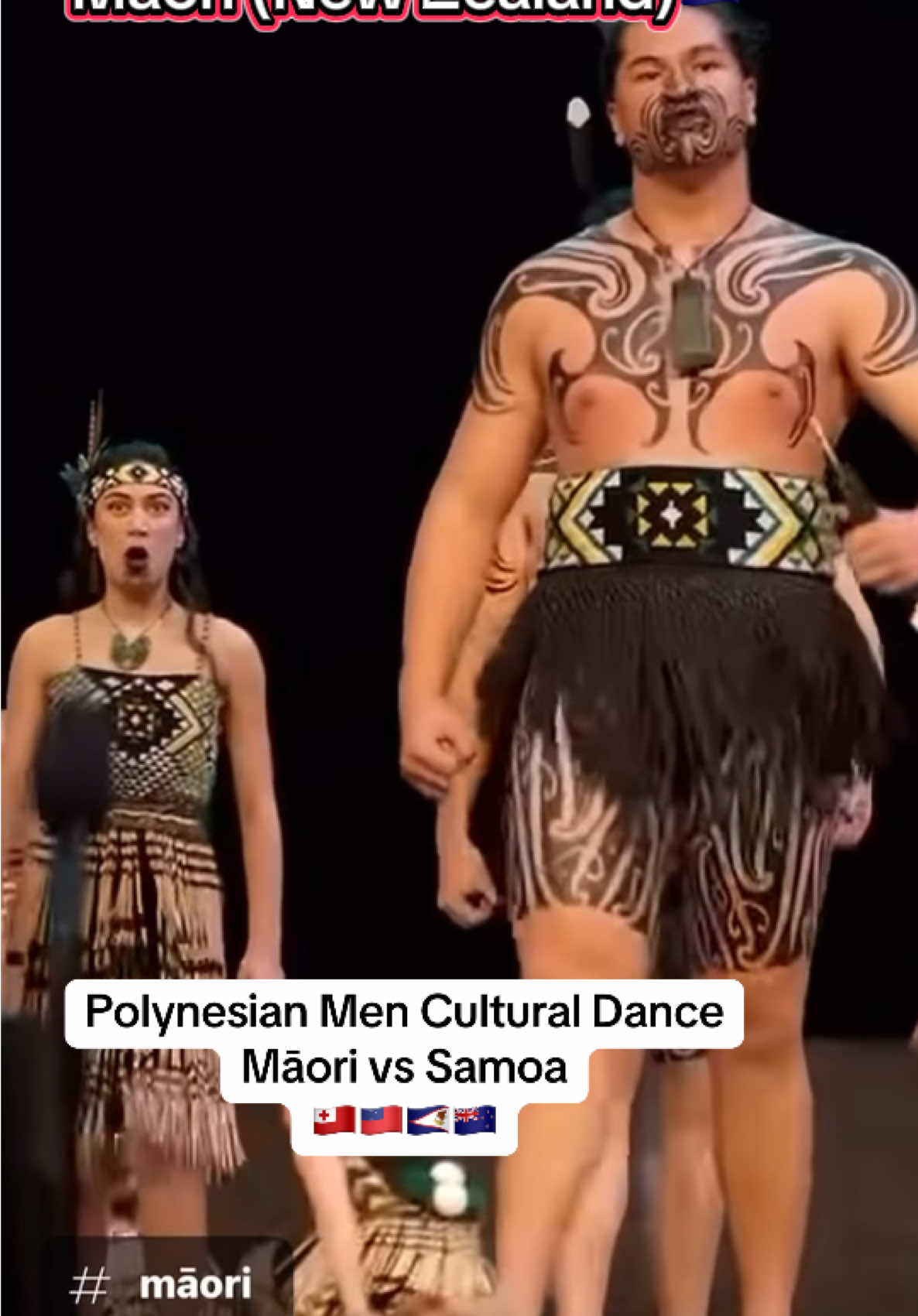 Polynesian Men Cultural Dance Māori (New Zealand) Haka vs Samoa Samoan Siva Fire Knife Dance showcasing different indigenous dance from Polynesia 🇹🇴🇼🇸🇦🇸🇳🇿 #tongan #tonga #maoritiktok #hawaii #samoa #americantrendstarter #polytiktok🇦🇸🇼🇸 