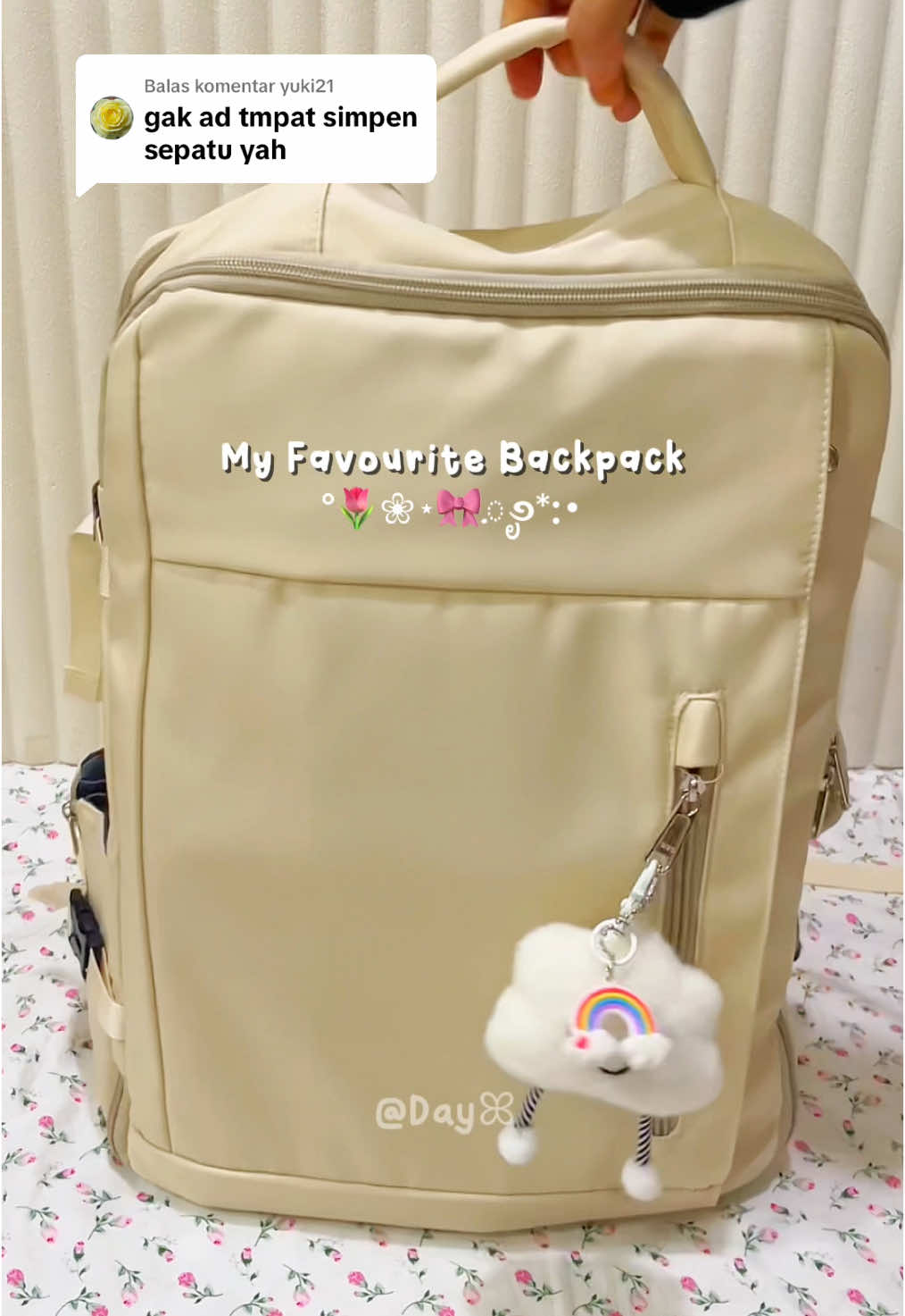 Membalas @yuki21 yang ini ada kak, lengkap semua di satu tas💯 #tastravel #backpack #taskoper 