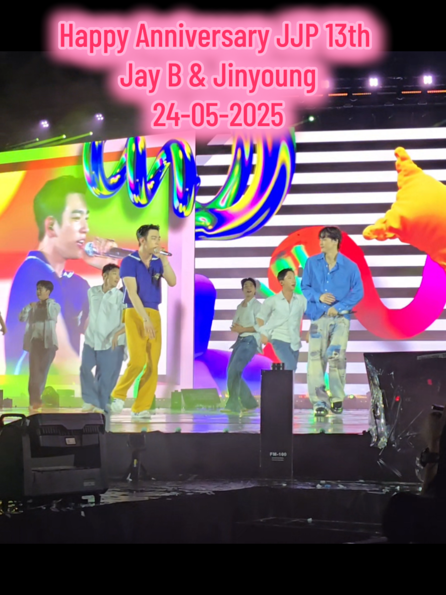 Happy Anniversary JJP 13th 🎉 @jaybnow.hr16  #JayB #Jinyoung #JJ #JJProject #GOT7 #got7_nestfestinbkk_day2 
