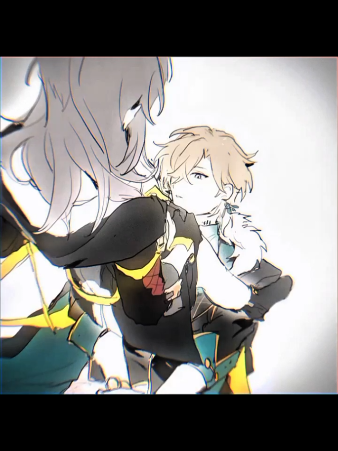 i'd take both. not in a fight though [wicked] #hsr #HonkaiStarRail #fypage #stelle #aventurine #sunday #fanart #fanpage 