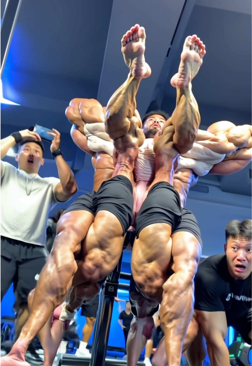 100% of 100%💪🏼#gym #muscle #workout #cursed