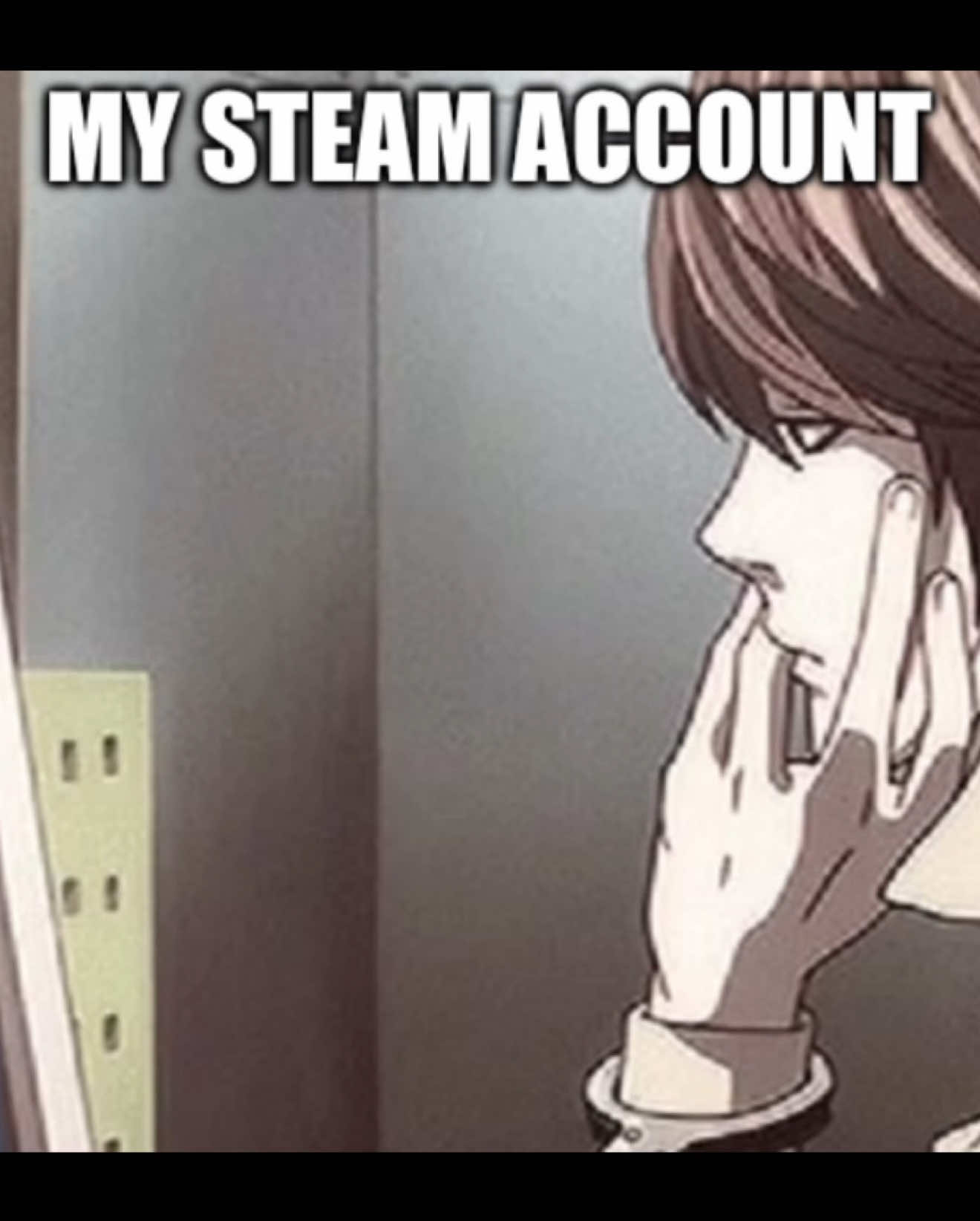 Light’s steam account gets hacked… #steam #deathnote #gaming #cyberpunk2077 