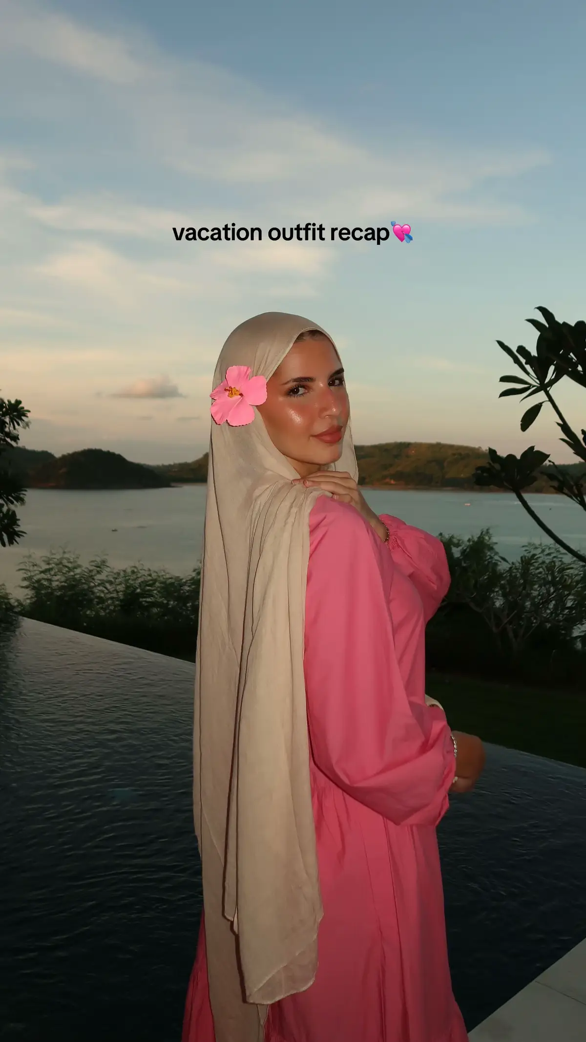 south-east asia outfit recap💘 #vacation #modestfashion #outfitinspo #hijab #hijabitiktok #indonesia #malaysia #Summer #summeroutfit 