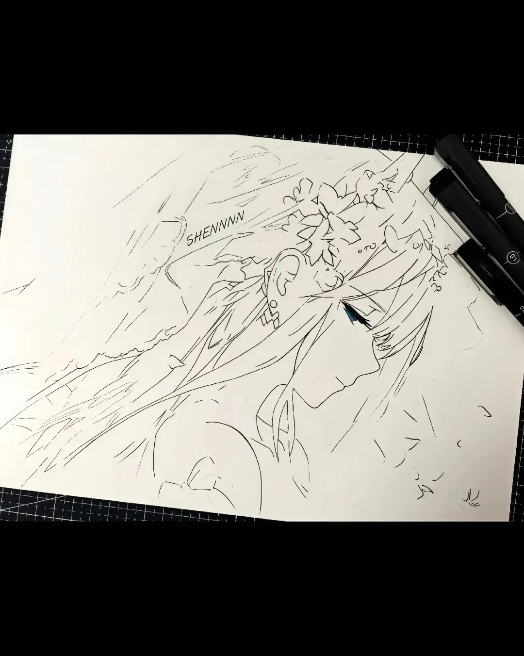 #zerotwo #art #drawing #anime #fyp #foryoupage 