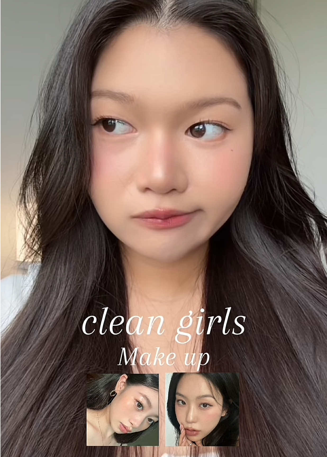 clean girls makeup สาวผิวสองสี ✨💖 📍พิกัดของที่หงส์ใช้ในคลิป 1. d'alba White Truffle First Sprey Serum สเปย์เซรั่ม - เตรียมผิว 2. The same concealer สี2.5 sand - คอนซิลเลอร์ 3. L’oréal Paris infallible pro-cover cushion เบอร์340 - คุชชั่น 4. Merrezca silky blur liquid concealer สี02 - คอนซิลเลอร์ ไลท์เบจ 5.Meilnda The shading stick สี03 - คอนทัวร์ 6.ODBO iconic eyeshadow palette 02 coral spring - พาเลทตา 7. Laglace Black Magic - บลัชดำ 8.Nami Seoul Glass & Glow Moisture Lip Tint สี03 camel Freppe - ลิปทิ้นกลอส 9. KISSME mascara ฝาม่วง - มาสคารา 10. Moonkiss - ไฮไลท์ พส จีน 11. Color my brows สี02 - มาสคาราคิ้ว 12. Pond’s 3D Korean glow - แป้งฝุ่น 13. Amortals - พัฟฟองน้ำยักษ์ #makeup #cleangirlmakeup #แต่งหน้า #รีวิวบิวตี้ #makeuplook 