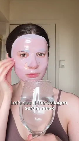 Ever heard of a mask made entirely from solidified collagen serum That’s exactly what the #Collagen Mask is! ✅ It absorbs a full bottle of collagen serum in just 2 hours—no need#collagenmask#mask