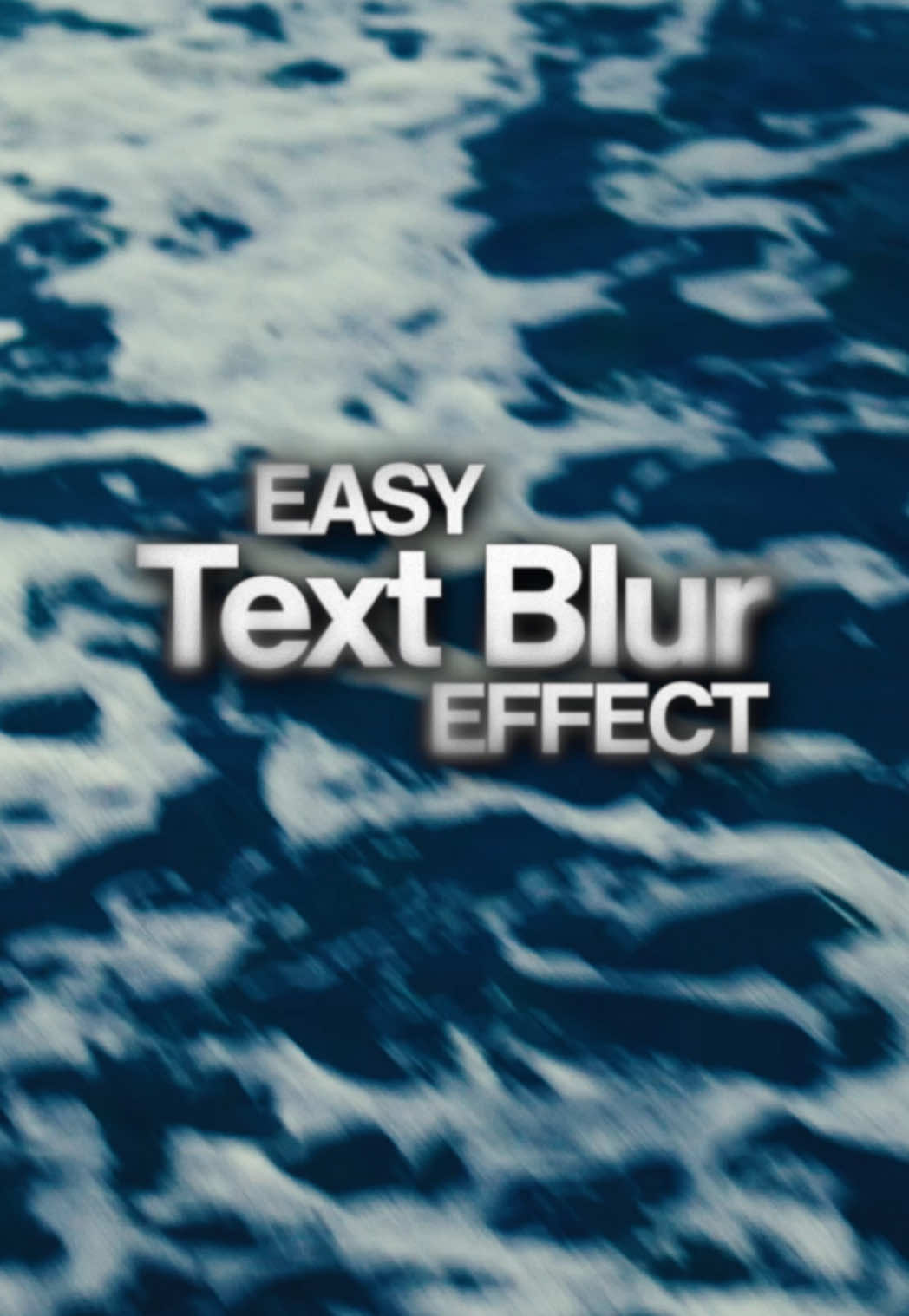 Text Blur Tutorial✨ #text #howto #tutorial #animation #blur