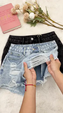 Get ready for summer with our women's frayed hem denim shorts!  #denim #shorts #womensfashion #summerstyle #casualwear #rippedshorts #fashion #OOTD #style #trendy #instafashion #womensclothing #wardrobeessentials #dailywear #comfortable #outfitideas #fashionblogger #frayedhem #jeanshorts #casualstyle #microshorts 