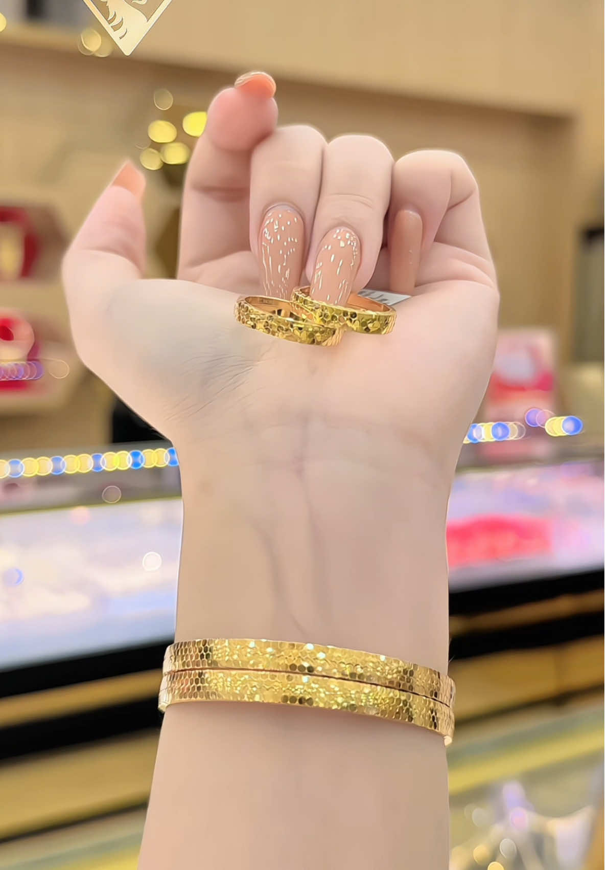 Vòng + nhẫn tổ ong (610) #kimphathiepthanh1 #hiepthanhjewelry #trending #trangsuc #610 #quatang #quatangsinhnhat #vongtay #nhẫn #xuhuong 