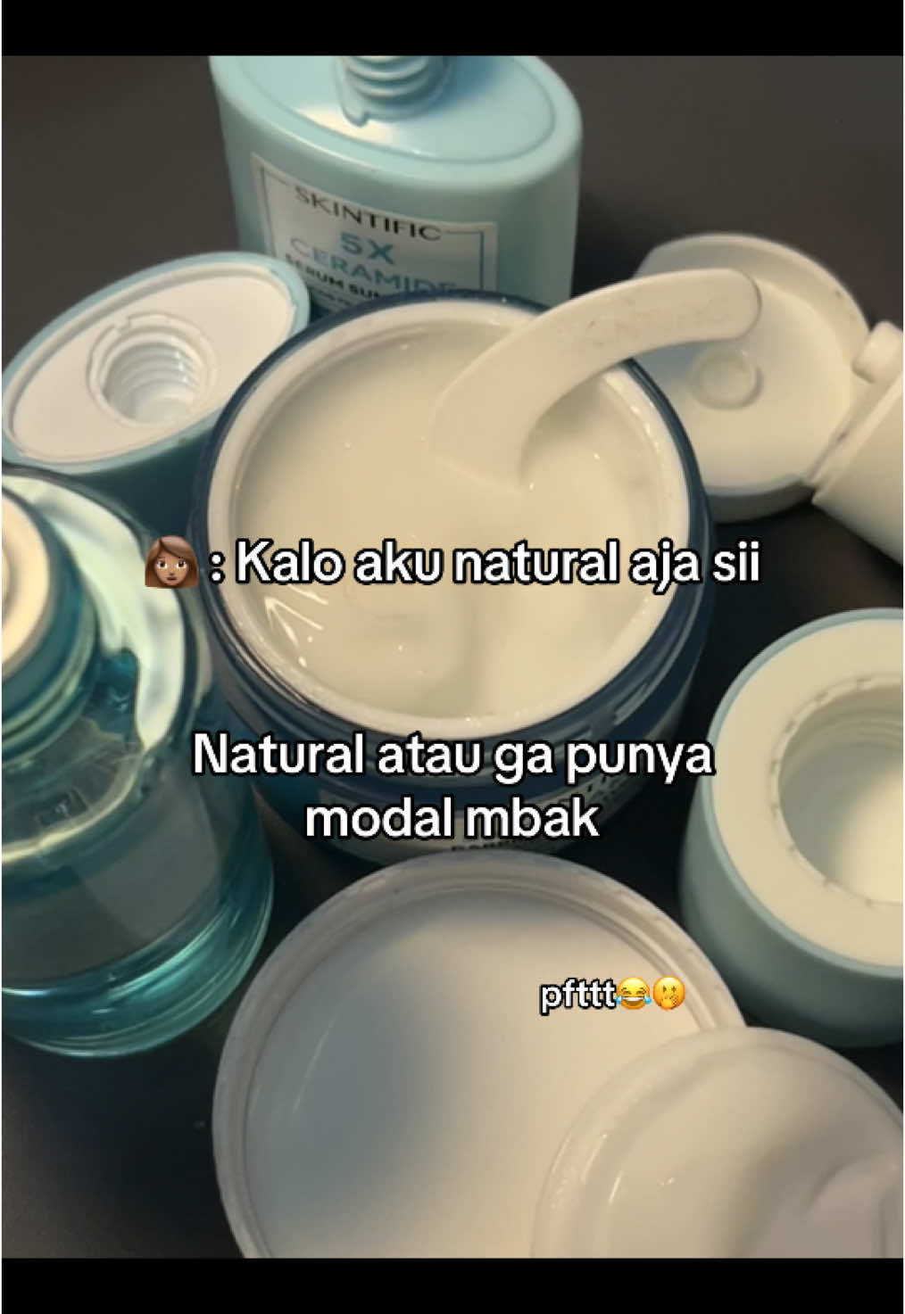 si paling natural wkwk 😜 #skincare #natural #foryou 