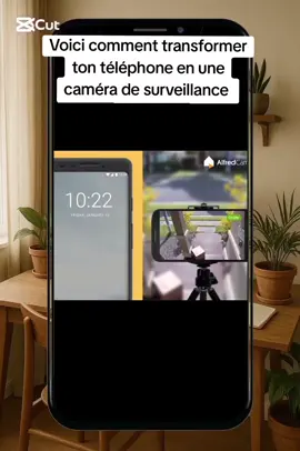 Voici comment transformer ton téléphone en une caméra de surveillance#CaméraTéléphone #SurveillanceMaison #AstuceMobile #Tech2025 #k224Sécurité #EnregistrementÉcran #FilmerTéléphone #AstuceTech  #AppliSecrète #TikTokRPM