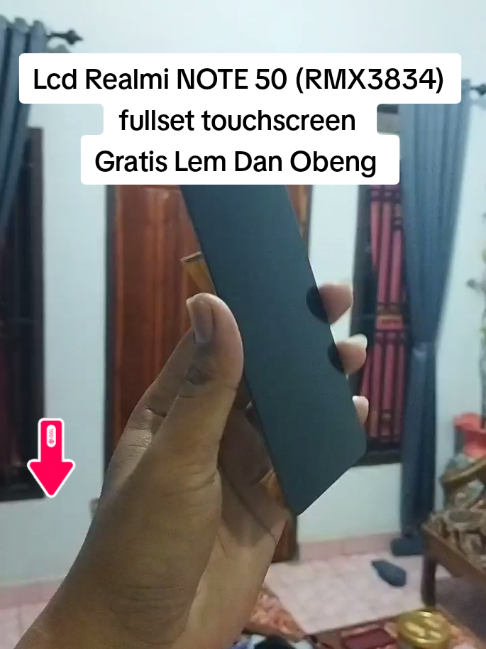 Lcd Realmi NOTE 50 (RMX3834) fullset touchscreen, Gratis Lem Dan Obeng  #lcdrealmenote50 