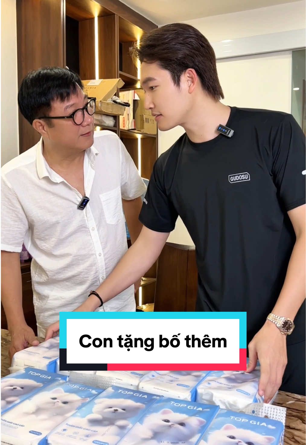 Con tặng bố thêm hẳn 5 bịch nữa @Nguyễn Trọng Trinh Shop #giayan #giaytopgia #giayansieudai #dogiadung #tikhub #xhuongtiktok 