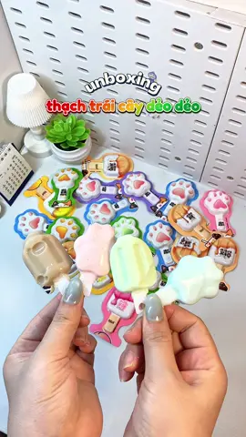Thạch ăn dai dai thơm mùi trái cây ngon lắm #review #unboxing #thachtraicay #xuhuong #viralvideo 