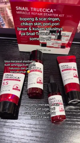 #snailtruecica #somebymi #starterkit #skincareroutine #skincarekorea #fyp 