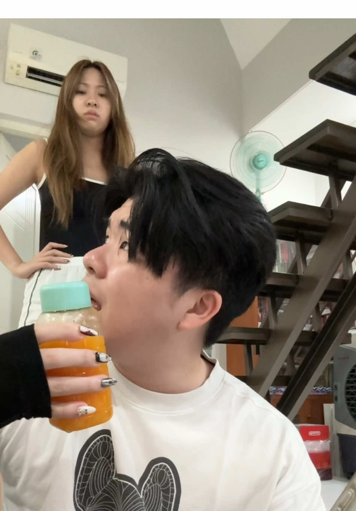 dikira gua berani apa sama dia?! 😡🫵 #enricovirly #coupletok #couplecomedy  