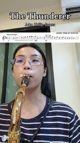 John Philip Sousa -The Thunderer (1st Alto Saxophone parts)  มาละซีรี่ย์เพลงมาร์ชซูซ่าที่เรารัก(?) ขอบคุณทุกวิวค่ะ อยากให้เล่นเพลงอะไรคอมเม้นมา #sousa #thunderer #marching #marchingband #saxophone #altosax #เด็กวงโย #วงโยธวาทิต #แซกโซโฟน #เด็กดนตรี #นักดนตรี 