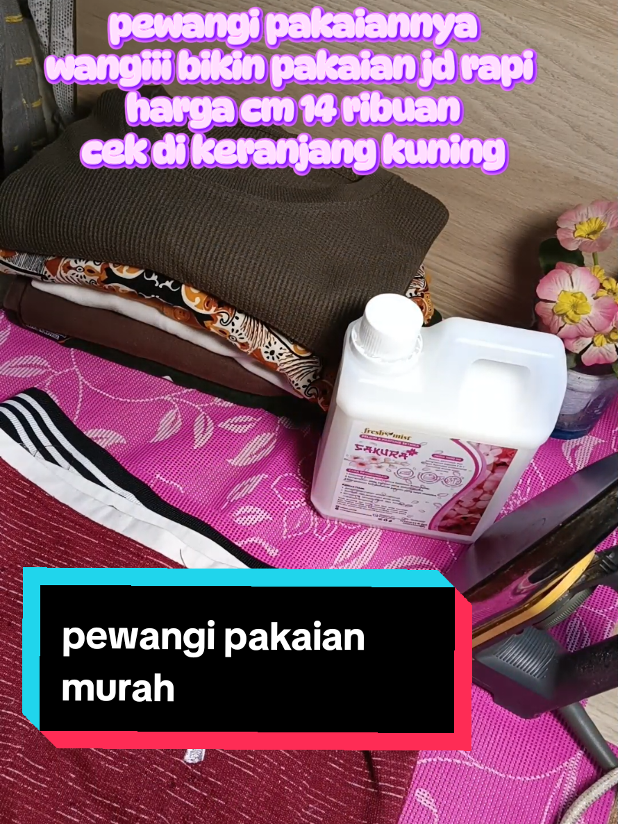 Rekomendasi pewangi pakaian selain harga terjangkau jg wanginya tahan lama...  #pewangipakaian #pewangipakaianmurah#pewangipakaiantahanlama 