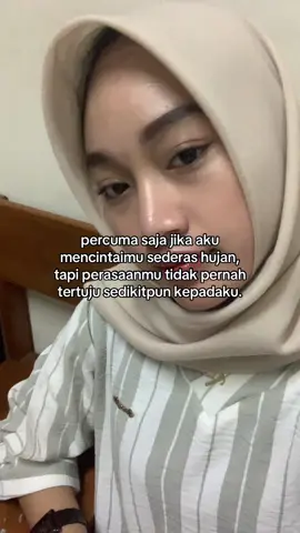 karena yang dia mau bukan aku