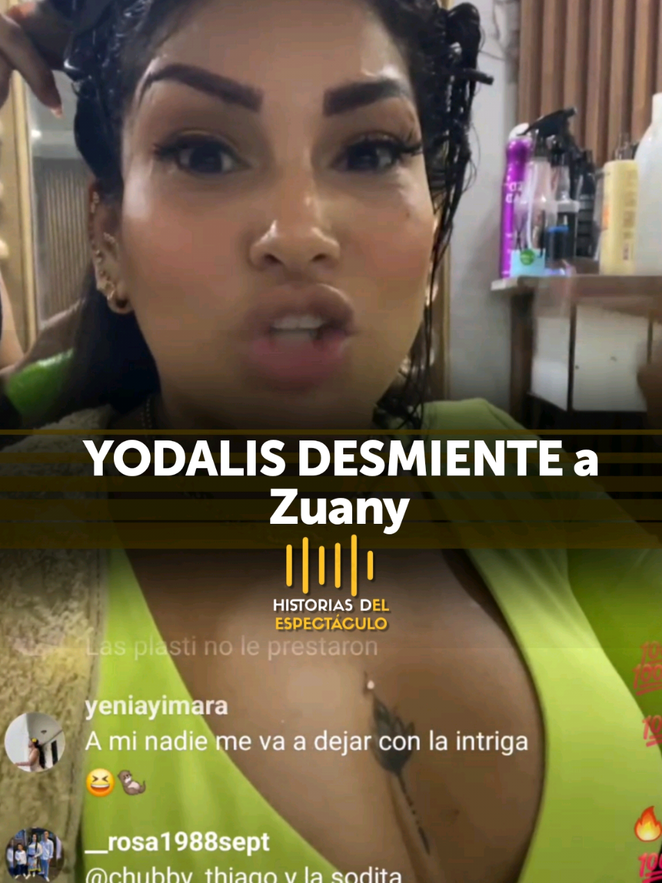 Parte 1 de lo que le respondió Yodalis a Zuany. #historiasdelespectaculo #creandomomentos #2025 #farandula