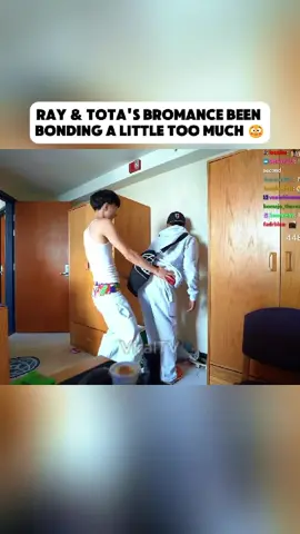 Ray & Tota's Bromance Been Bonding a Little TOO Much 😳#rayasianboy #tota #streameruniversity #viral #fyp