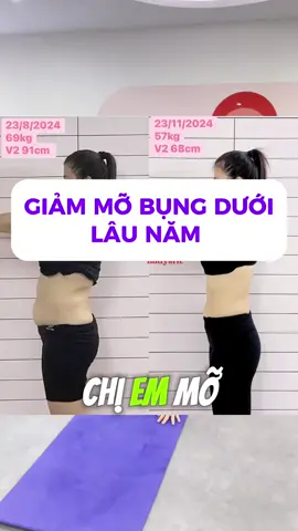 Giảm mỡ bụng dưới lâu năm, tập thử các bài này #ladysfit #ladysfitsocson #phongtapdanhriengchonu #giammobung #giamcan 