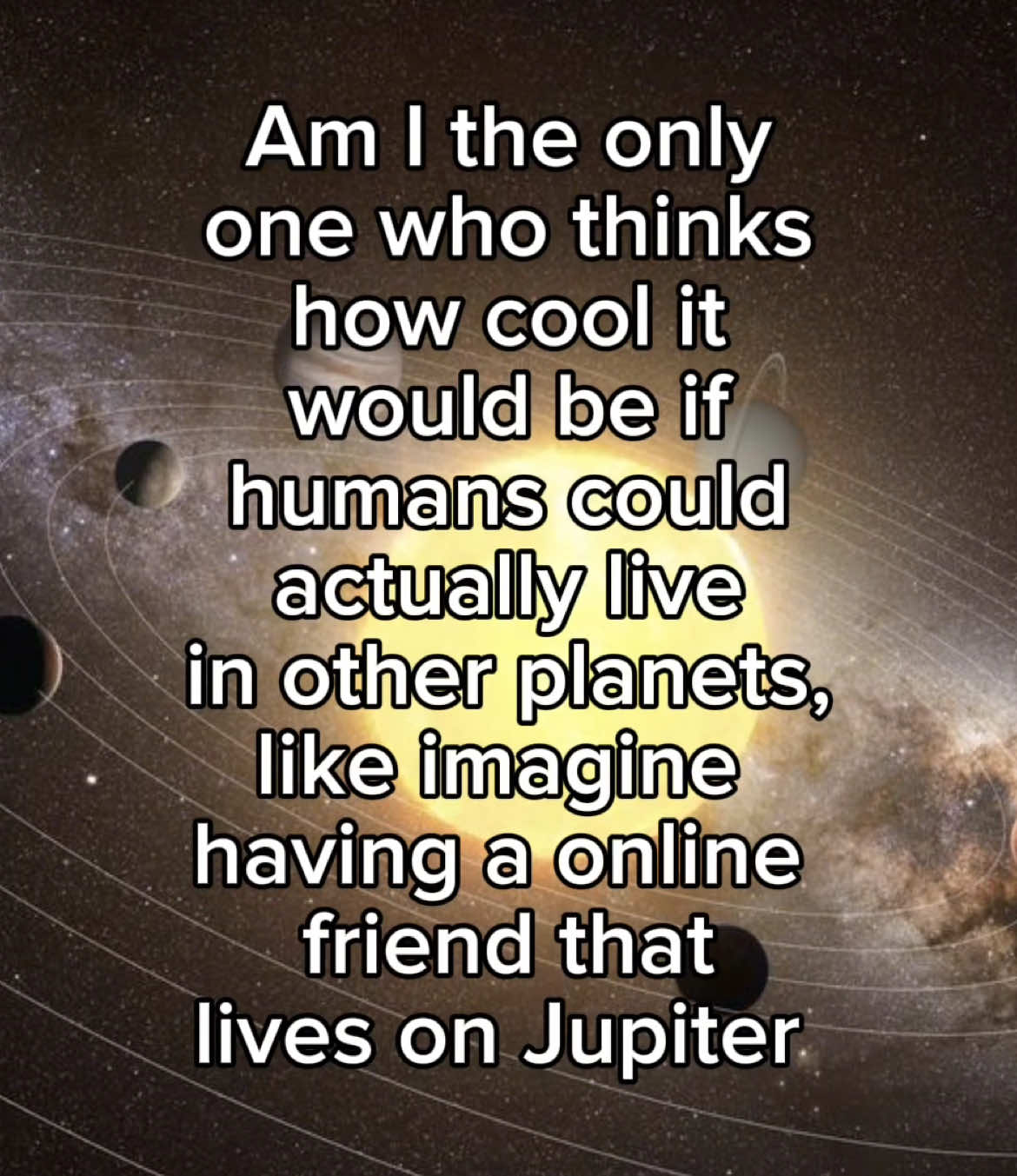 Sending love from Saturn x #fyp #solarsystem #planets #earth #relatble #sun 