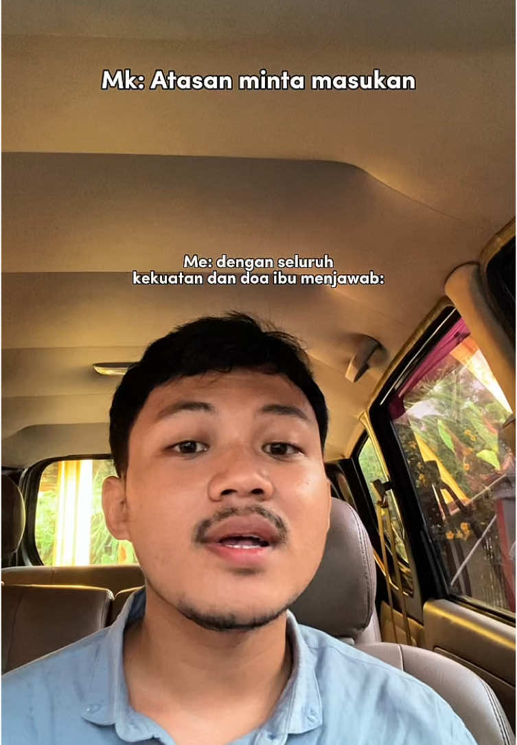 Kalau atasan kalian minta masukan seperti itu, kalian bakal jawab bagaimana? #Kantor #Resign #kerja #budakcorporate #kantoran #Pabrik #leader #Resignkerja #karyawan 