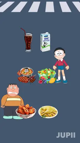Nobita và Chaien ai ăn uống lành mạnh hơn #doremon #nobita #hoathinh