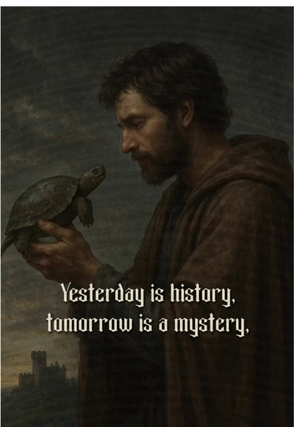 turtle the history. #darkfantasy #fantasy #ai #medieval #kungfupanda #oogway #panda #turtle #wisdom #storytelling #storys #content #brainrot #middleages #quotes #moviation #movies #oldstorys #tales