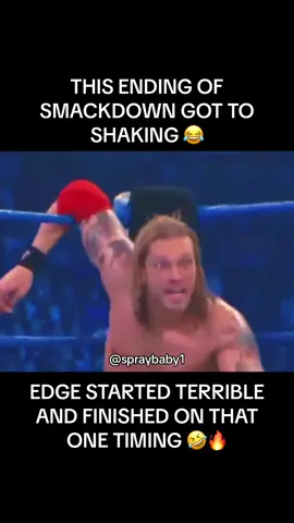 SMACKDOWN use to be a safe place for us 😂🔥 #WWE #johncena #reymysterio #cmpunk #randyorton #wwesmackdown 